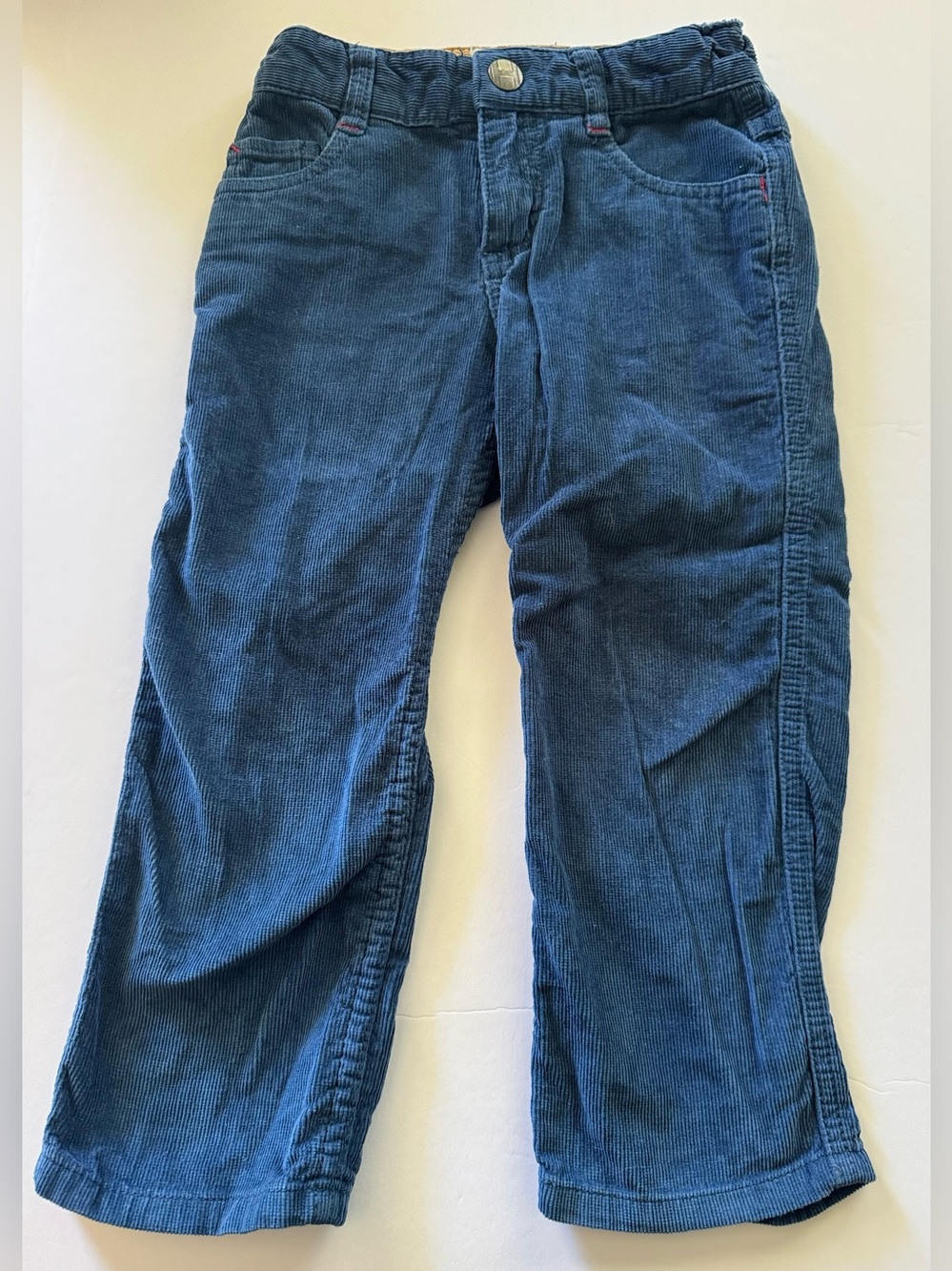 Boys 4 t Hanna Andersson blue navy corduroy long pants